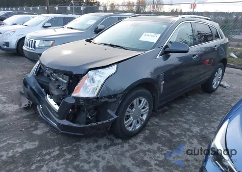2012 Cadillac Srx Luxury Collection из США, поврежденный, VIN 3GYFNDE3XCS656946